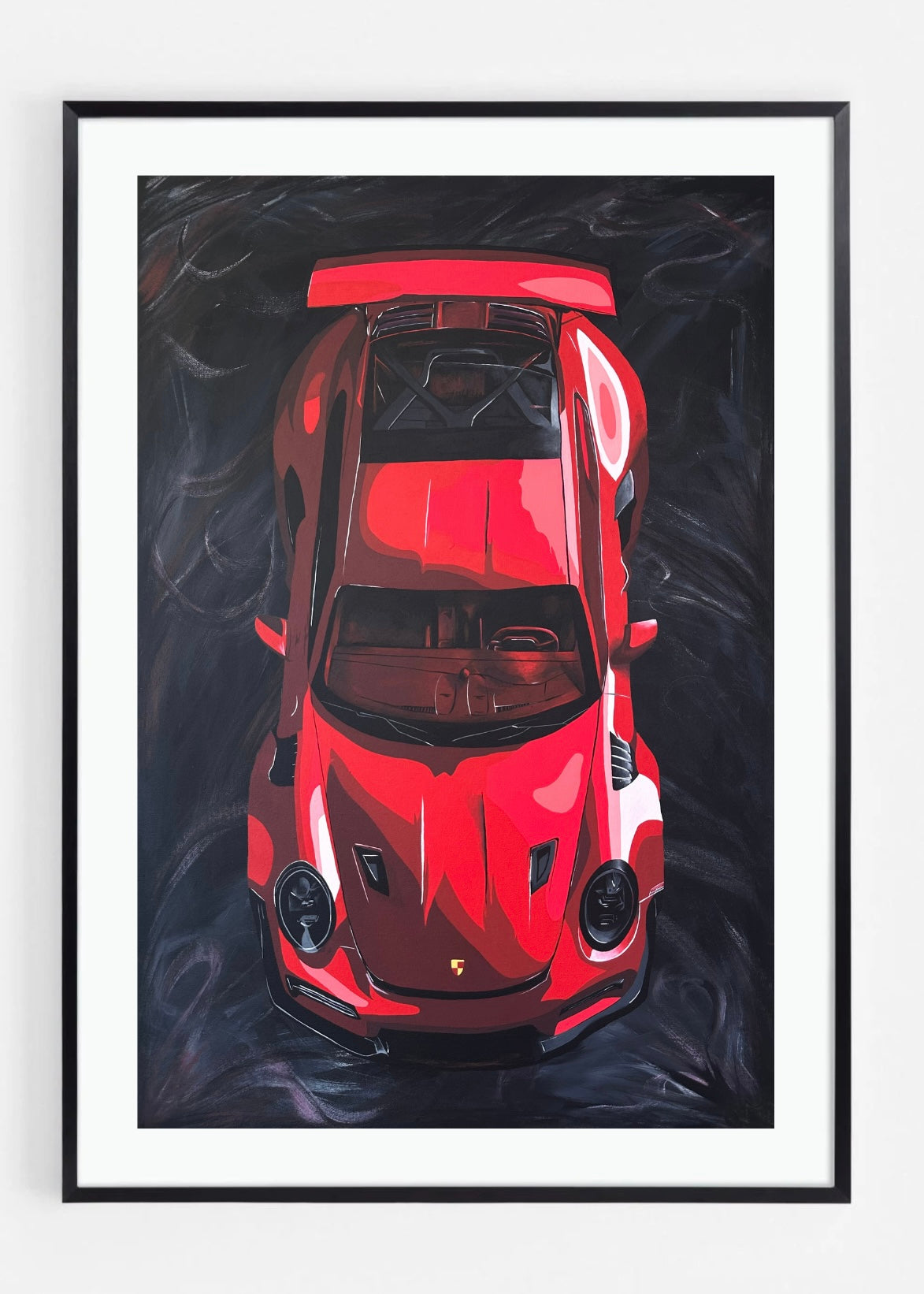 Need Funds, Want Porsche print, A5