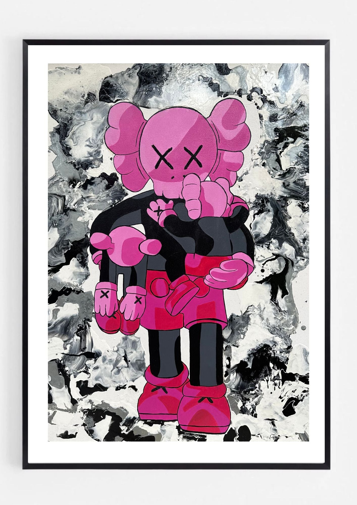 KAWS print, A5