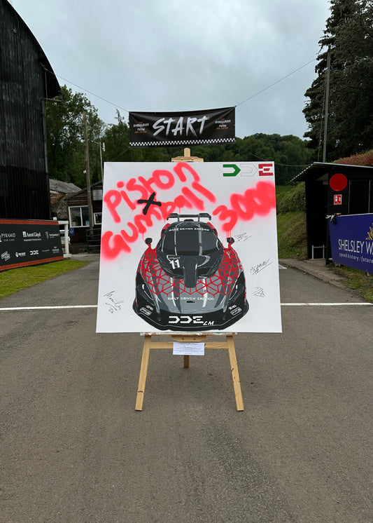 GUMBALL3000 X Piston painting