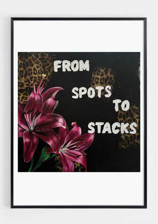 Stand Out print, A3